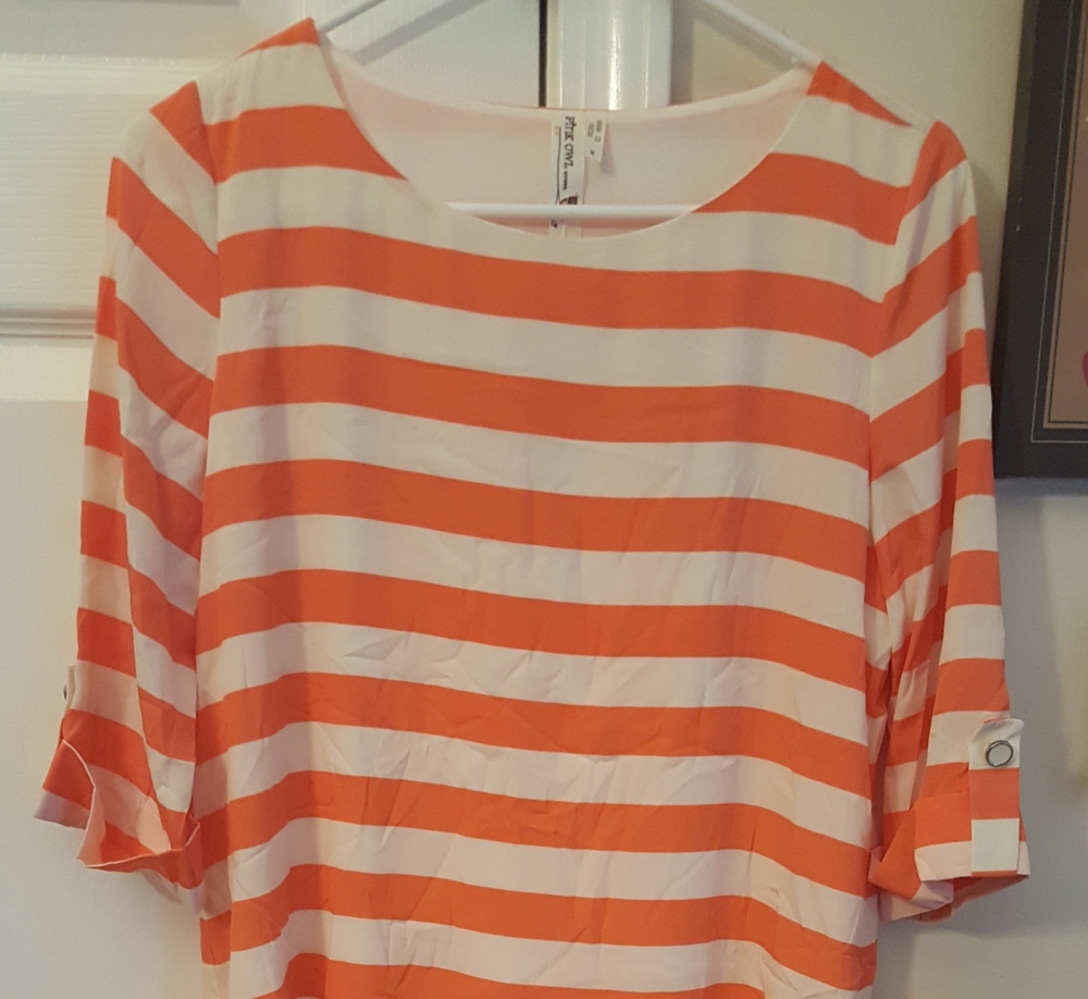 Pink owl tunic